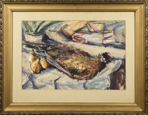 Leonard PĘKALSKI (1896-1944), Martwa natura z bażantem