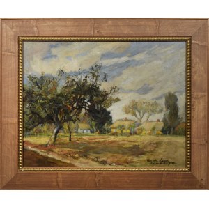 Henryk KRYCH (1905-1980), Krajobraz ze Złakowa Kościelnego, 1943