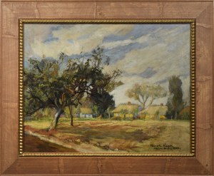 Henryk KRYCH (1905-1980), Krajobraz ze Złakowa Kościelnego, 1943