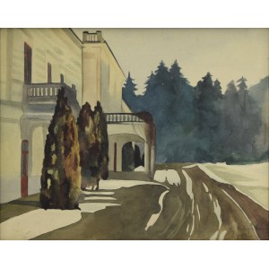 Stanislaw PODGÓRSKI (1882-1964), Palace in Zywiec
