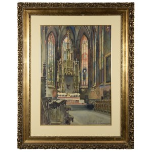 Antoni CHRZANOWSKI (1905-2000), Presbytery of the Franciscan Church in Krakow