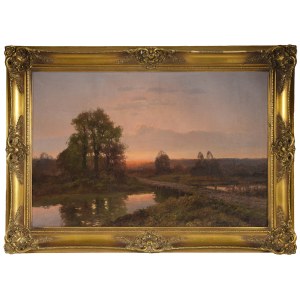 Viktor KORECKI (1890-1980), Sunset