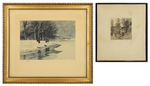 Friedrich IWAN (1889-1967), Zestaw 2 grafik