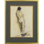 Mieczysław SERWIN-ORACKI (1912-1977), Akt stojącej kobiety, 1938
