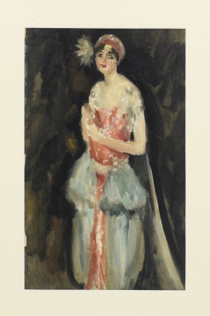 ANERI - Irena WEISSOWA (1888-1981), Dama w sukni balowej, ok. 1912