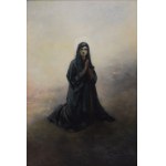Piotr STACHIEWICZ (1858-1938), Madonna - a prayer, 1884
