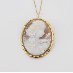 Pendant with cameo