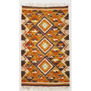 Wanda SAKOWSKA-WANKE (?-1981), Kilim art déco, 1930s.