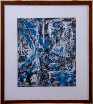 Zdzisław Lachur (1920-2007), Kompozycja w błękicie