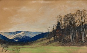 Julian Fałat (1853-1929), Bystra, 1918