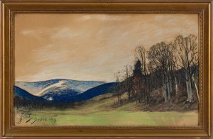 Julian Fałat (1853-1929), Bystra, 1918