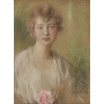 Teodor Axentowicz (1859-1938), Portrait of a Woman