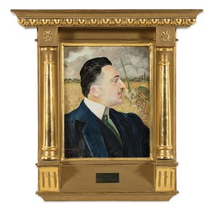 Jacek Malczewski (1854-1929), Portret hrabiego Jana Szembeka, 1906