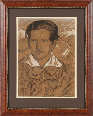 Stanisław Ignacy Witkiewicz (1885-1939) (Witkacy), Portret Jerzego Mieczysława Rytarda, 1922