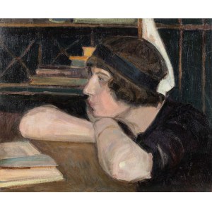 Jerzy Fedkowicz (1891-1959), Over the book, 1921
