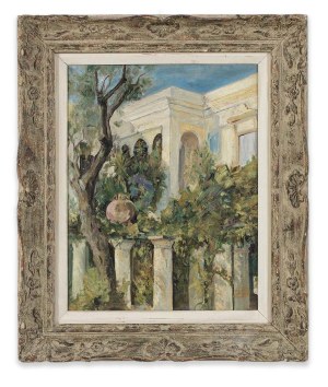 Adam Styka (1890-1959), Widok na Willę Certosella na Capri