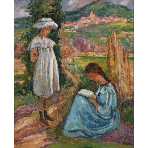 Jan Peszke (1870-1949) (Jean Peské), Reading