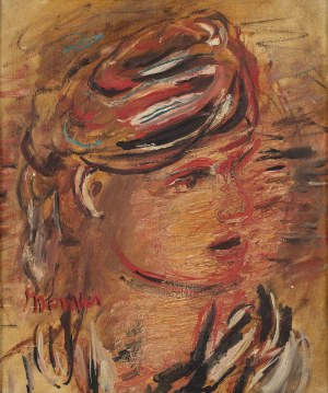 Zygmunt Menkes (1896-1986), Portret kobiety, ok. 1930