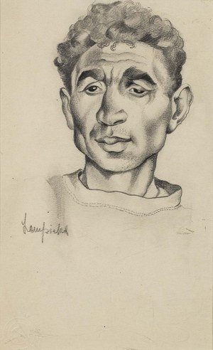Tamara Łempicka (1898-1980), Portret rybaka, ok. 1947