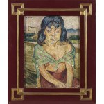 Mela Muter (1876-1967), Portret dziewczynki / Portret mężczyzny