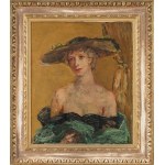 Henryk Gotlib (1890-1966), Dama w kapeluszu