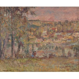 Czesław Rzepiński (1905-1995), Krajina z Wisniowce, 1939
