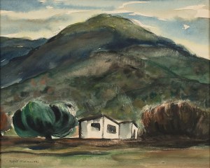 Rafał Malczewski (1892-1965), Pejzaż z górami