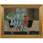 Tymon Niesiołowski (1882-1965), Still life with a jug
