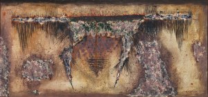 Rajmund Ziemski (1930-2005), Pejzaż przestrzenny, 1960