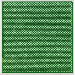 Antoni Starczewski (1924-2000), Green Composition, 1971