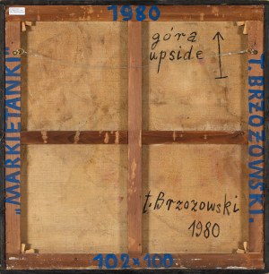 Tadeusz Brzozowski (1918-1987), Markietanki, 1980