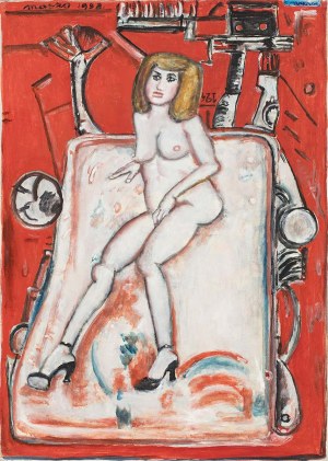 Eugeniusz Markowski (1912-2007), Ragazza, 1998