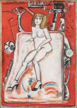 Eugeniusz Markowski (1912-2007), Ragazza, 1998