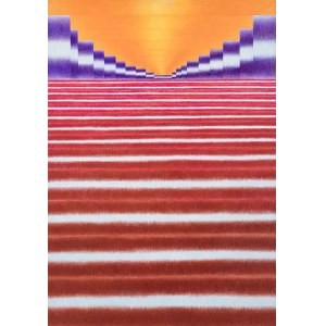 Zofia Artymowska (1923-2000), Poliforms XLIX - The End, 1975.