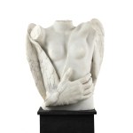 Igor Mitoraj (1944-2014), Eros alato con mano, 2001