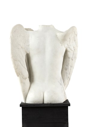 Igor Mitoraj (1944-2014), Eros alato con mano, 2001