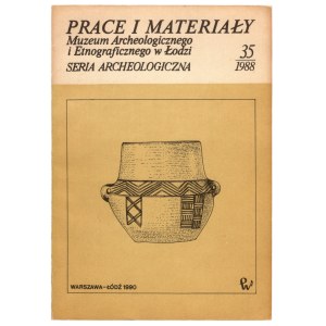 Prace i Materiały Muzeum Archeologiczne i Etnograficznego w Łodzi, Warsaw - Łódź 1990
