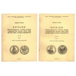 Edmund Kopicki, Catalogue of basic types of coins and banknotes of Poland and lands historically associated with Poland, Warsaw 1982-1983, set of 2 pieces