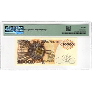 20 000 Złotych 1989, seria AR - PMG 66 EPQ