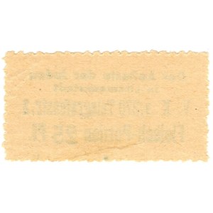 Getto Litzmannstadt, Der Aelteste der Juden in Litzmannstadt, Fleisch-Portion 25 Pfennig - rzadkość