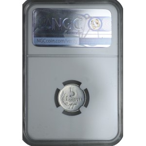 5 groszy 1971 - NGC MS 64