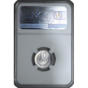 10 pennies 1974 - NGC MS 66