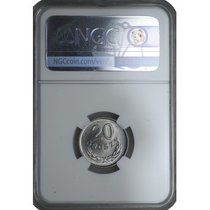 20 pennies 1963 - NGC MS 64