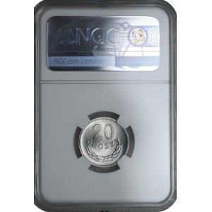 20 haléřů 1970 - NGC MS 65