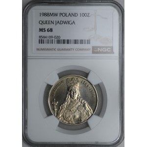 100 zlatých 1988 - NGC MS 68