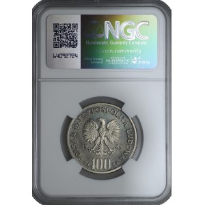 100 gold 1984 - NGC MS 66