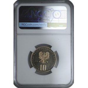 10 gold 1981 - NGC MS 66