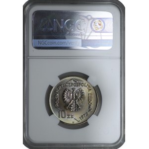 10 zlatých 1972 - NGC MS 66