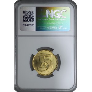 5 oro 1983 - NGC MS 64