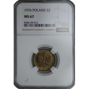 2 gold 1976 - NGC MS 67